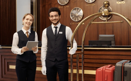 How Reception and Bellboy Services Connect